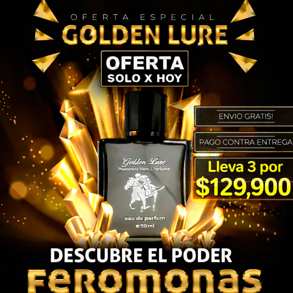 Golden Lure - Perfume Magnetico Natural