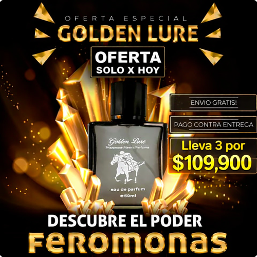 Golden Lure - Perfume Magnetico Natural