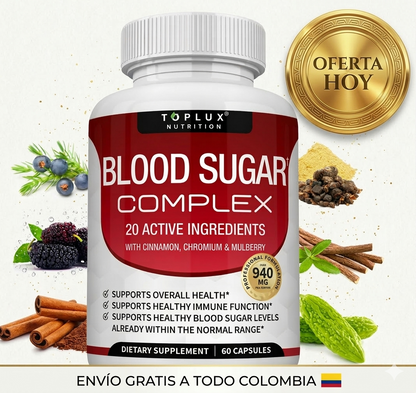 Control Natural de Glucosa - Blood Sugar