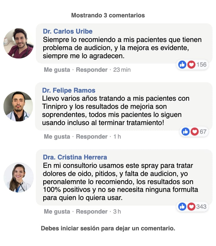 Tinnidrop Alivio Rápido Para Zumbidos y Dolores