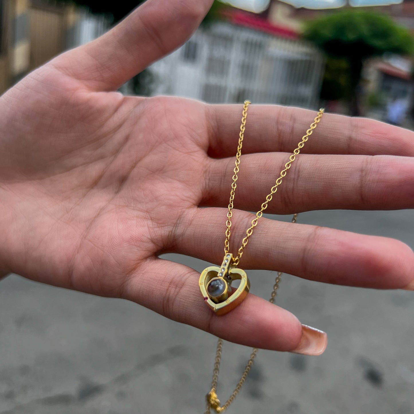 Collar Corazón Te Amo 100 Idiomas