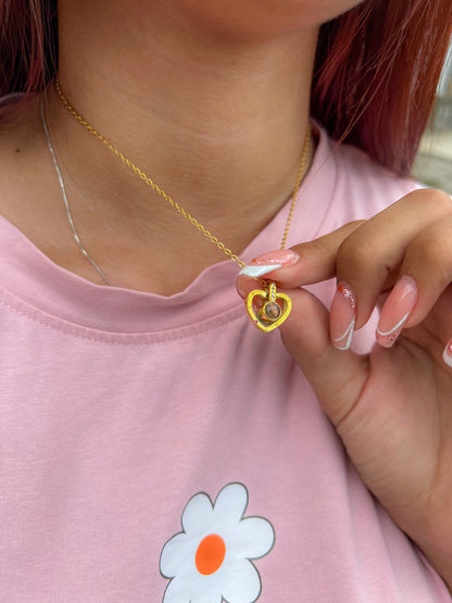 Collar Corazón Te Amo 100 Idiomas