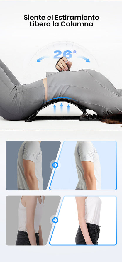 Camilla Ortopédica Lumbar con acupresión y terapia magnética