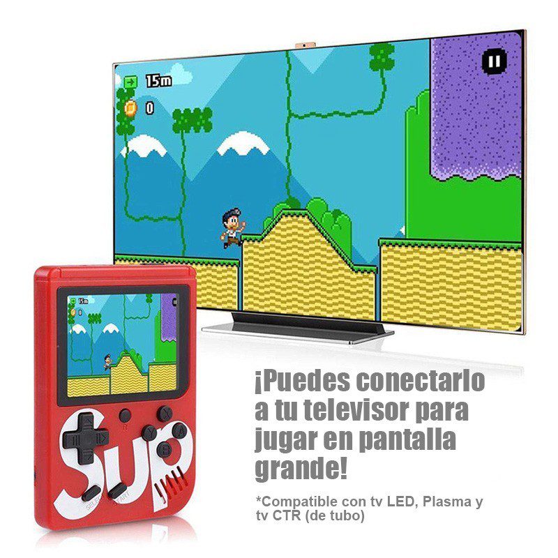 Consola Retro Portátil 400 Juegos