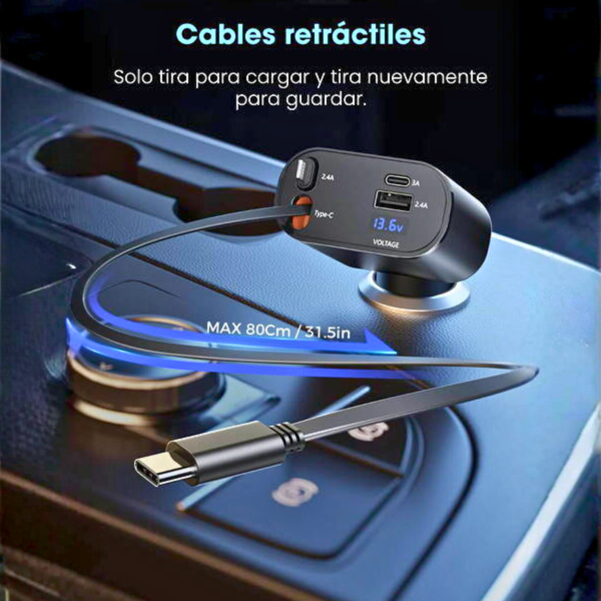 Cargador Rápido 4 en 1