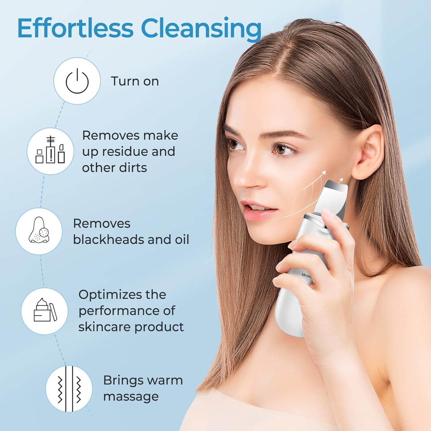 Limpiador Facial Ultrasónico Pro