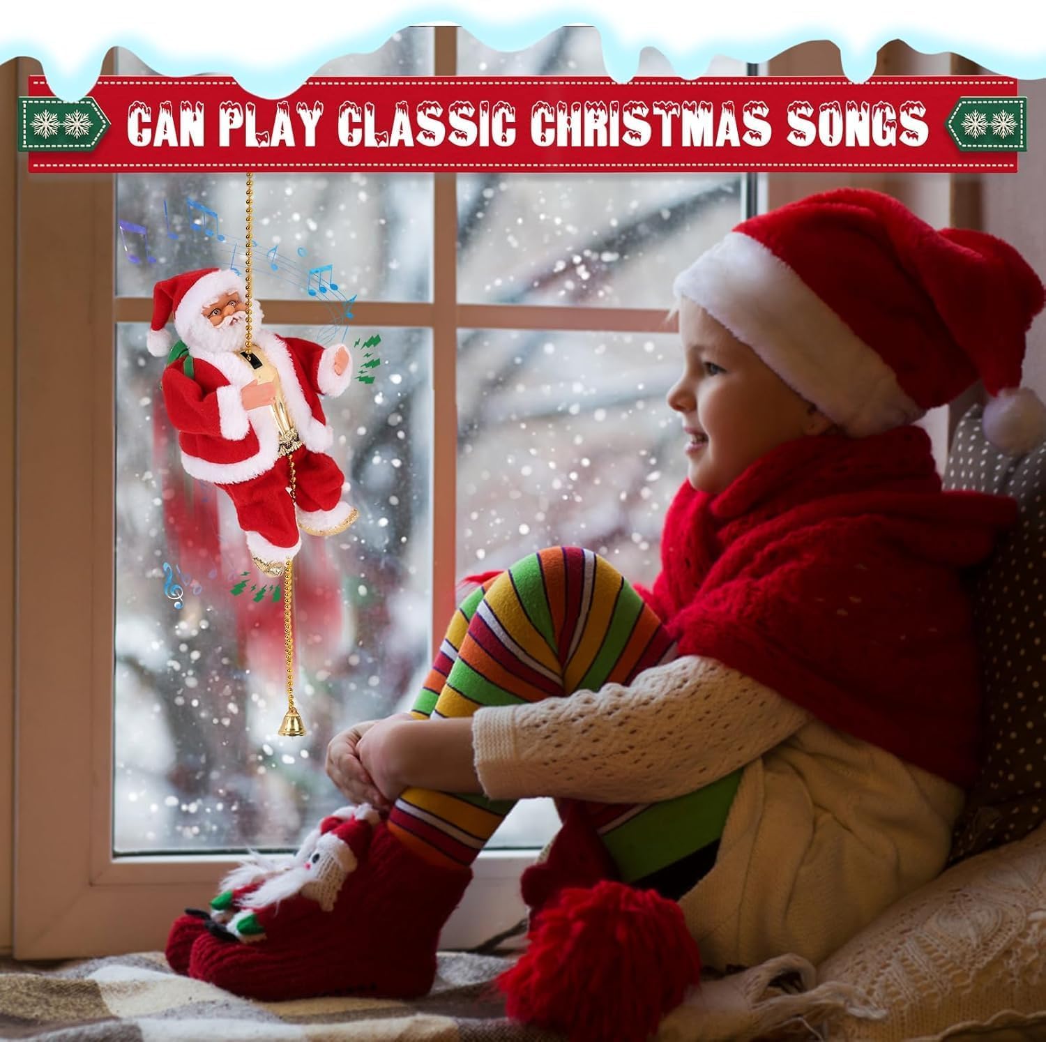 Santa Trepador Navideño Musical