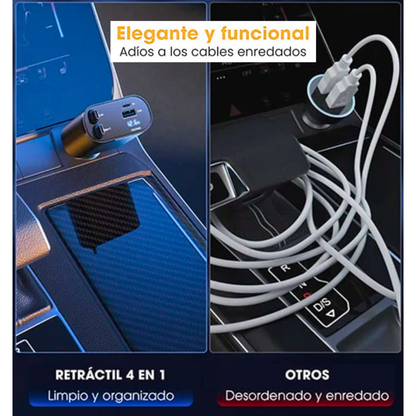 Cargador Rápido 4 en 1