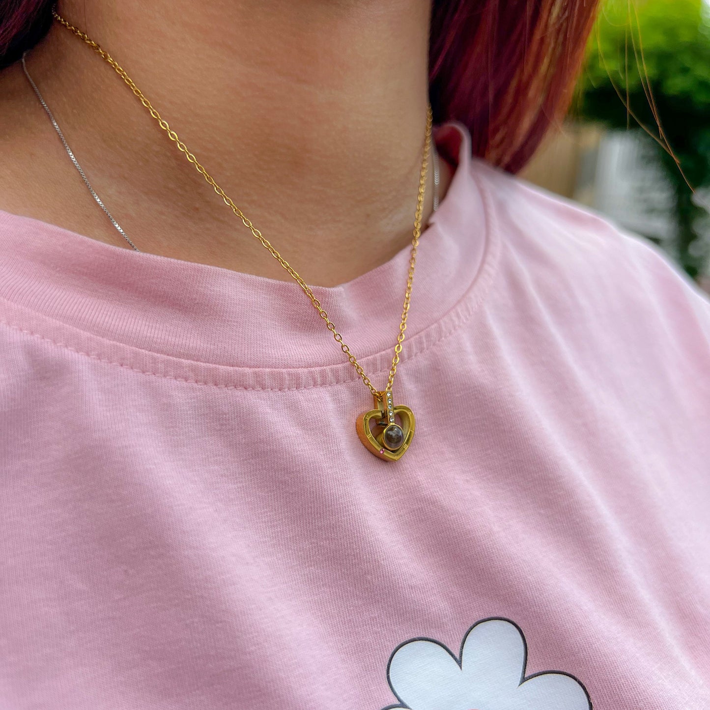 Collar Corazón Te Amo 100 Idiomas
