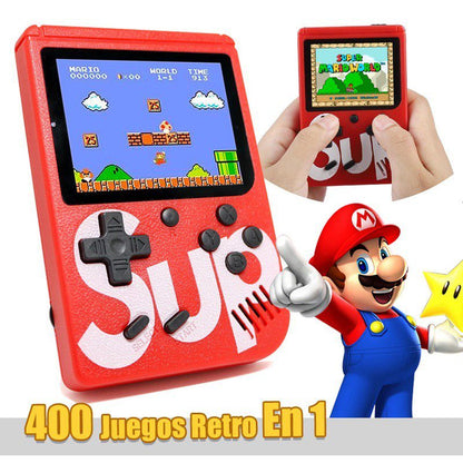 Consola Retro Portátil 400 Juegos