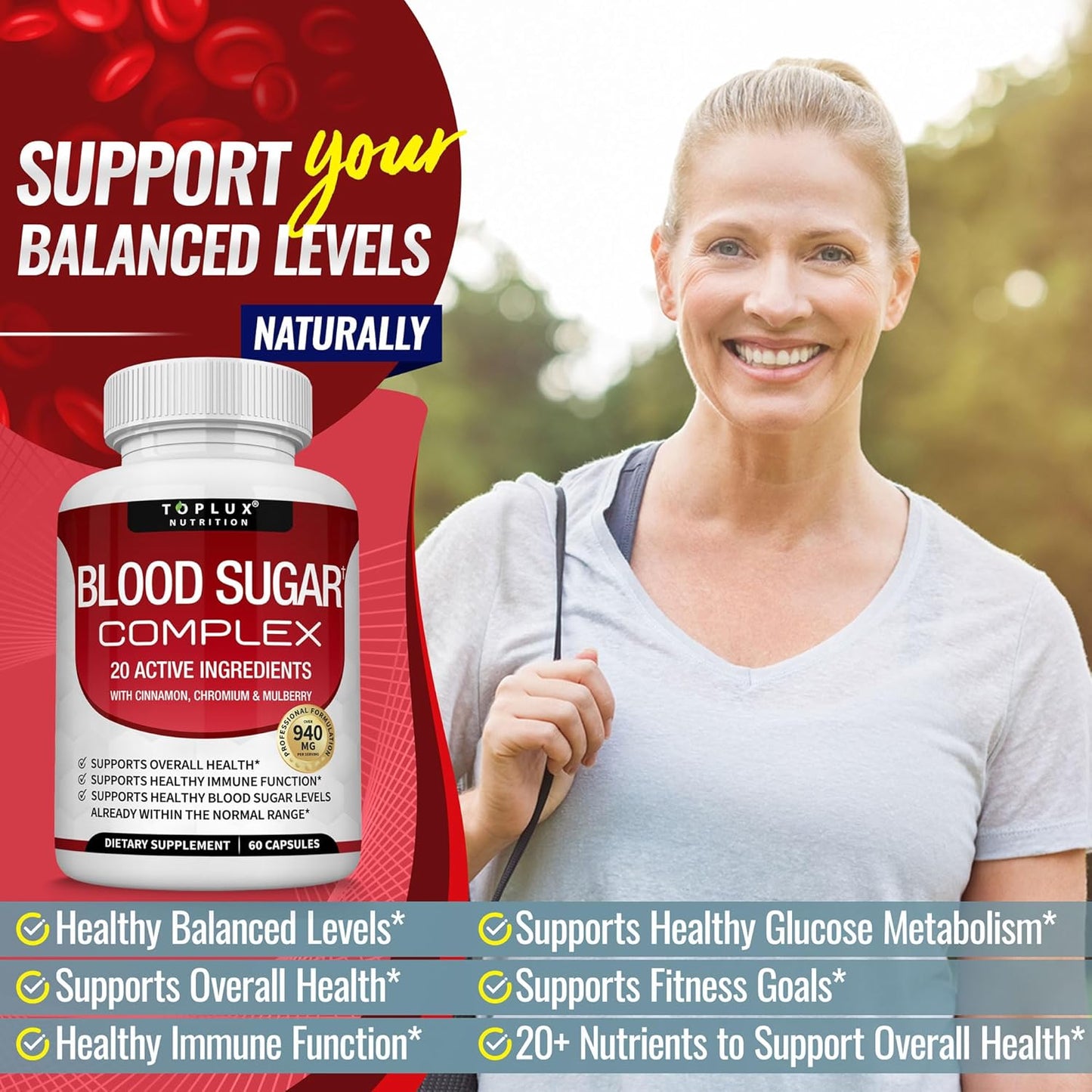 Control Natural de Glucosa - Blood Sugar
