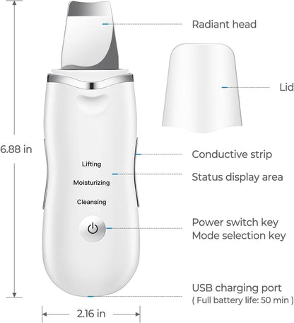 Limpiador Facial Ultrasónico Pro
